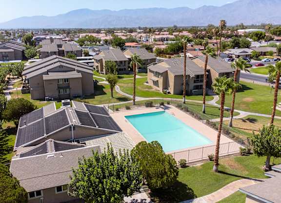 Dominium-Desert Palms-Aerial Exterior