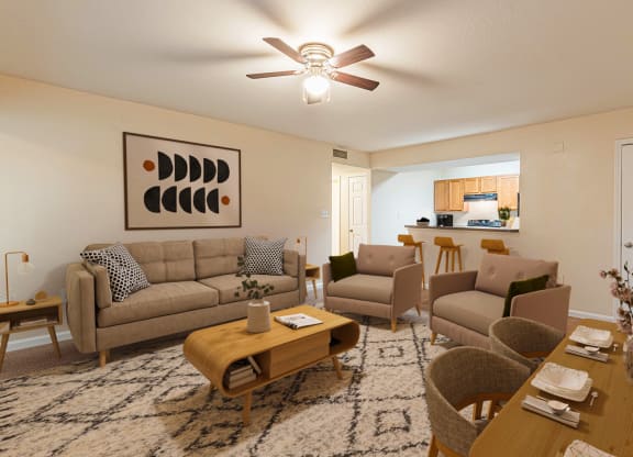 Dominium-Fulton Pointe-Virtually Staged Apt Overview