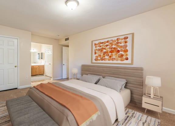 Dominium-Fulton Pointe-Virtually Staged Bedroom