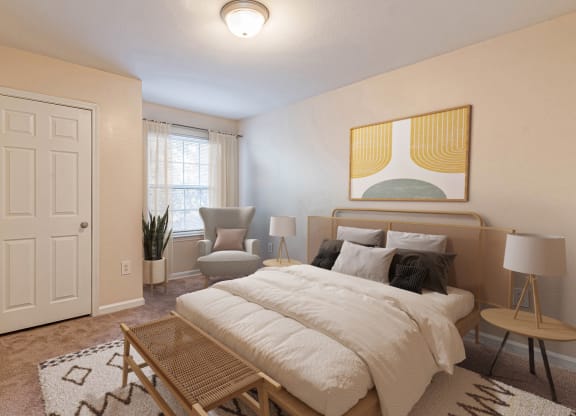 Dominium-Fulton Pointe-Virtually Staged Bedroom