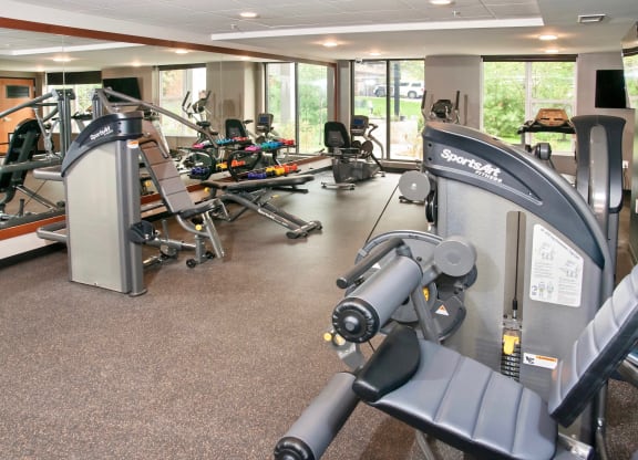 Fitness Center at The Grainwood Senior Apartments, Prior Lake