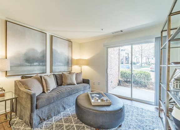 Spacious Living Area at Groves of Lawrenceville, Georgia, 30046