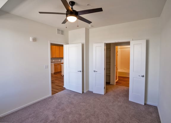 Bedroom at Heritage at Church Ranch 55+ Apartments, Colorado