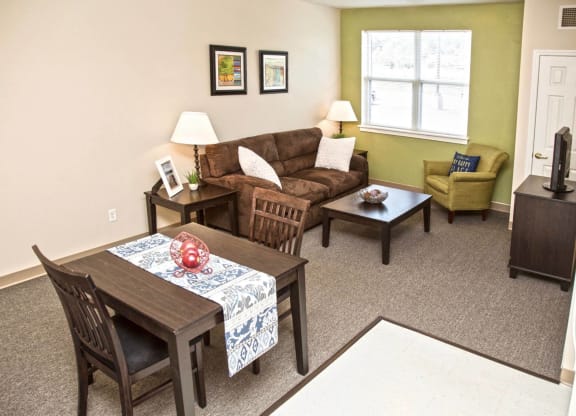 Heritage Landing_Model Apartment Living Room