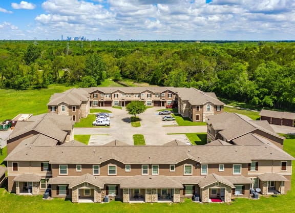 Aerial at Highland Hills, Texas, 75241