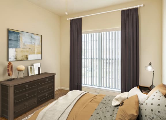 Dominium-Knolls at West Oaks-Virtually Staged Bedroom