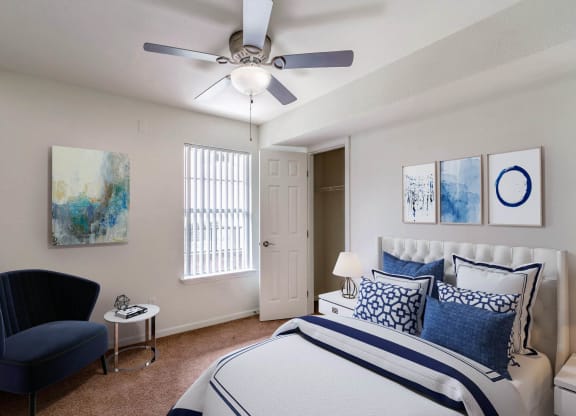 Bedroom at Lakecrest Village, Houston, TX 77078