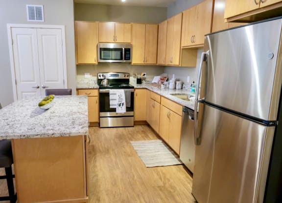 Kitchen at Landings of Lexington, Lexington, 55014