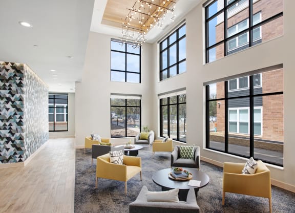 Lobby at Landings of Lexington, Minnesota, 55014
