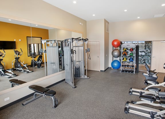 Fitness Center at Landings of Lexington, Minnesota, 55014