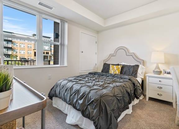 Spacious Bedroom at Legacy Commons at Signal Hills 55+ Apartments, Minnesota, 55118