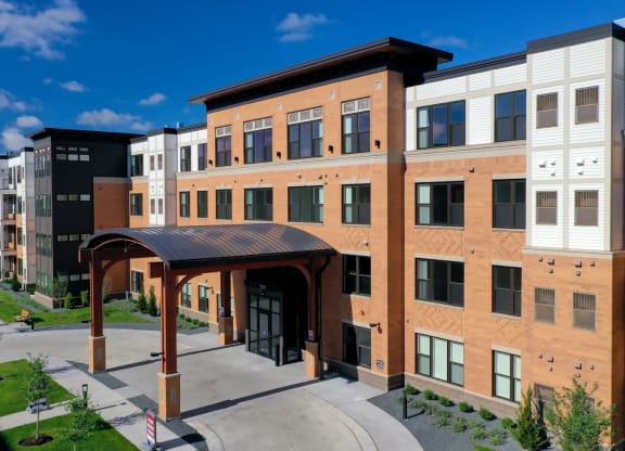 Exterior View Of Property at The Legends at Berry 62+ Apartments, St. Paul