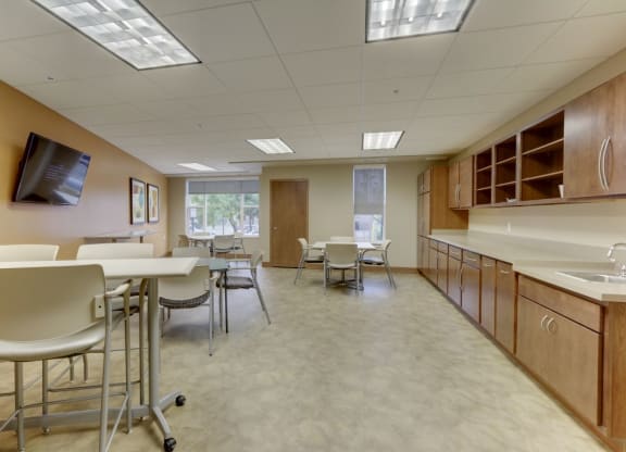 Large Craft Room at The Legends at Silver Lake Village 55+ Apartments, St. Anthony, 55421