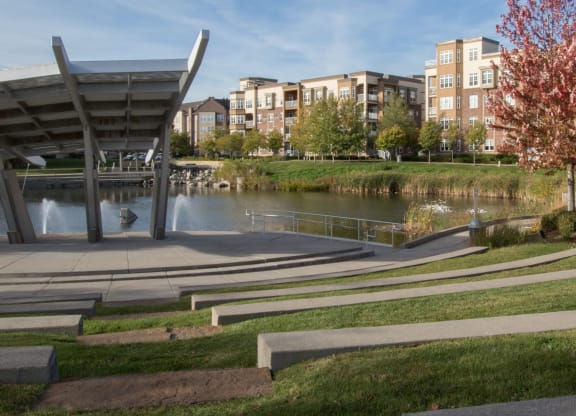 Nearby Salo Park at The Legends at Silver Lake Village 55+ Apartments, St. Anthony, 55421