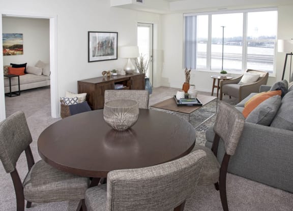 Living Room at The Legends of Cottage Grove 55+ Apartments, Minnesota, 55016