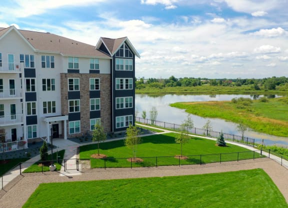 Exterior View at The Legends of Blaine 55+, Blaine Minnesota