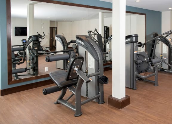 Cardio Studio Equipment at The Legends of Columbia Heights 55+ Living, Columbia Heights
