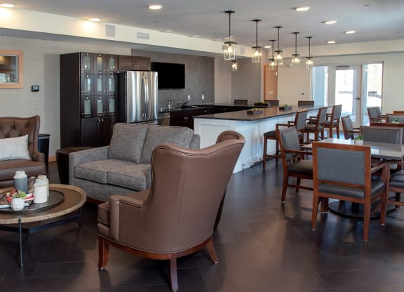Community Room at The Legends of Woodbury 55+ Apartments, Minnesota, 55129