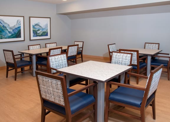 Crafts Room at The Legends of Woodbury 55+ Apartments, Woodbury Minnesota