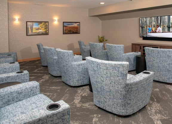 Theater at The Legends of Woodbury 55+ Apartments, Woodbury, MN