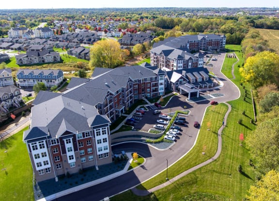 Aerial View at The Legends of Woodbury 55+ Apartments, Minnesota