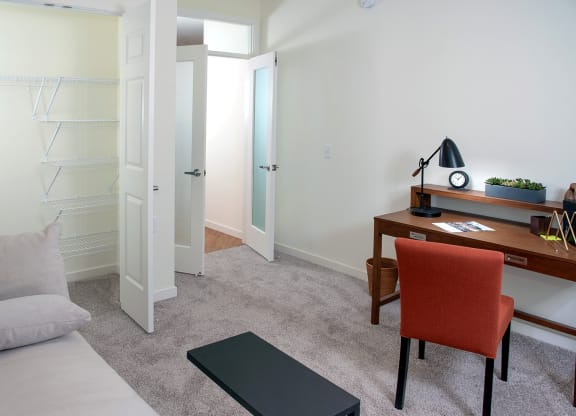 Bedroom With Closet at The Legends of Woodbury 55+ Apartments, Woodbury, 55129