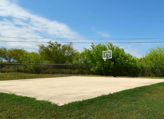 Basketball Court at Madison Pointe Apartments, Texas