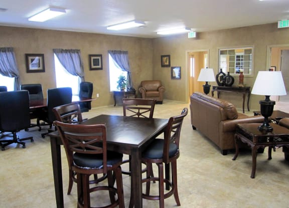 Community Room at Madison Pointe Apartments, Cotulla, TX