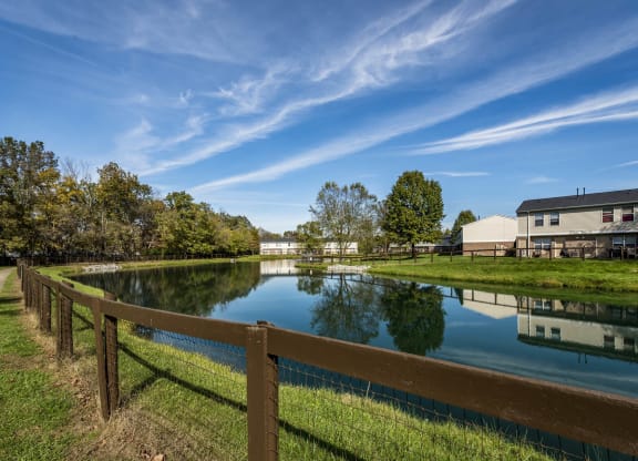 Pond at MeadowView Townhomes, Goshen, Ohio