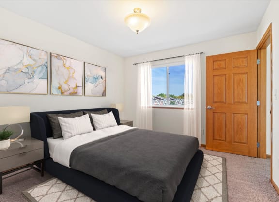Medina Townhomes_Model Bedroom