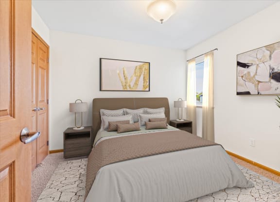Medina Townhomes_Model Bedroom