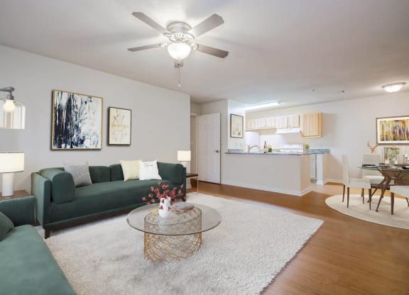 Modern Living Room at Mill Creek Place, Georgia, 30134