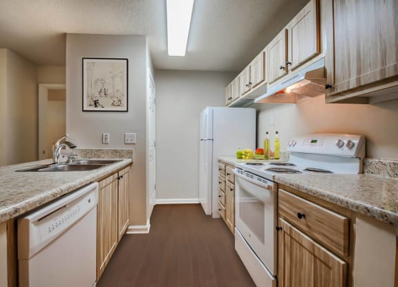 Apartment Kitchenat Mill Creek Place, Douglasville Georgia