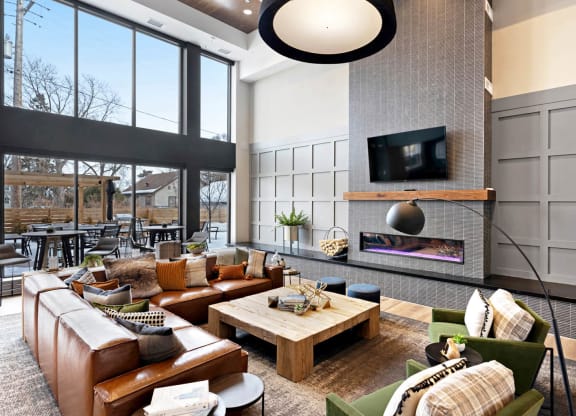 Community Room at Millberry Apartments, St. Paul, MN 55114