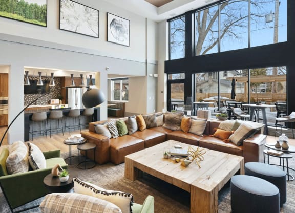 Clubhouse  at Millberry Apartments, St. Paul Minnesota