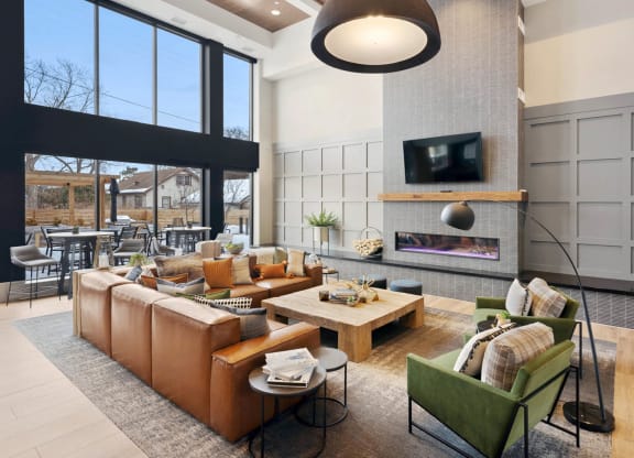 Clubroom at Millberry Apartments, St. Paul, MN