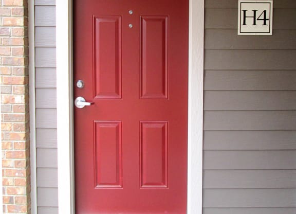Mossy Oaks_Apartment Entryway Door