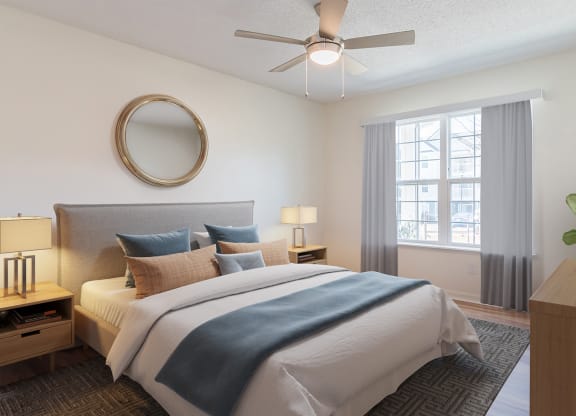 Dominium-Mulberry Place-Staged Bedroom