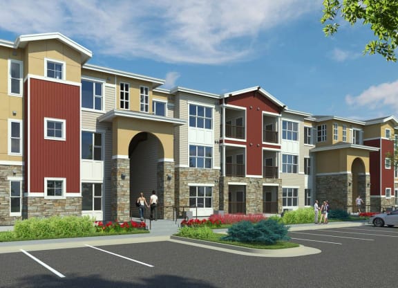 North Range Crossings_Exterior Rendering