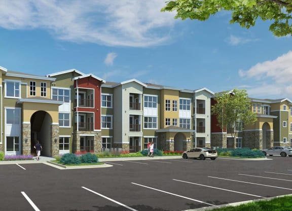 North Range Crossings_Exterior Rendering