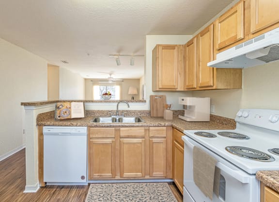 Dominium-Oak Meadows-Virtually Staged Kitchen