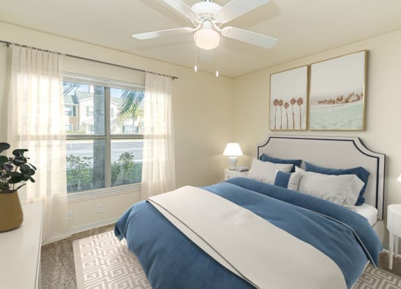 Dominium-Oak Meadows-Virtually Staged Bedroom