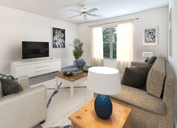 Dominium-Oaks at St John-Staged Living Room