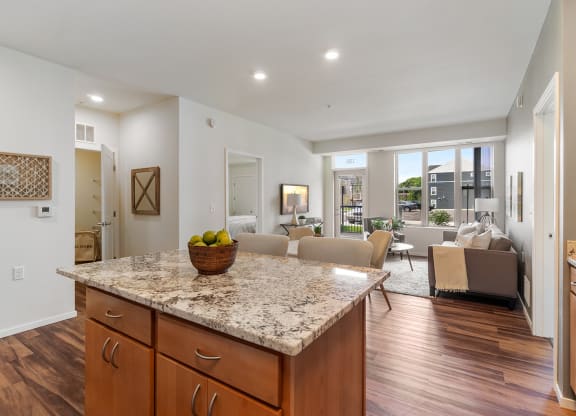 Apt Overview at Oaks Landing 55+ Apartments, Minnesota, 55112