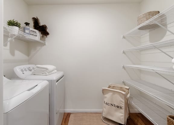 Laundry at Oaks Landing 55+ Apartments, New Brighton, 55112