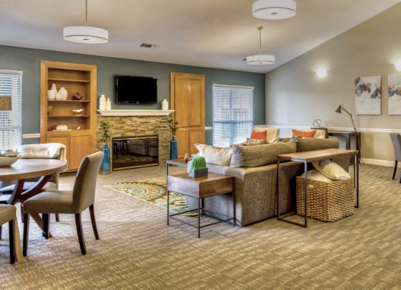 Community Room at Olive Branch Townhomes, Ohio