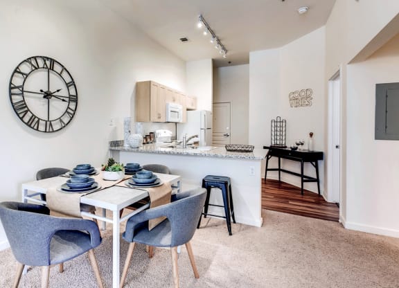 Dominium-Park Avenue West-Model Dining Room at Park Avenue West, Denver, CO