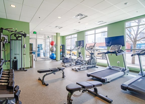Dominium-Park Avenue West-Fitness Center at Park Avenue West, Denver Colorado
