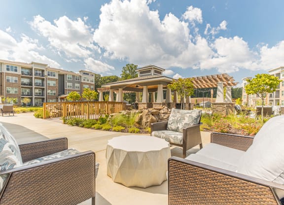 Dominium-Preserve at Peachtree Shoals-Community Patio