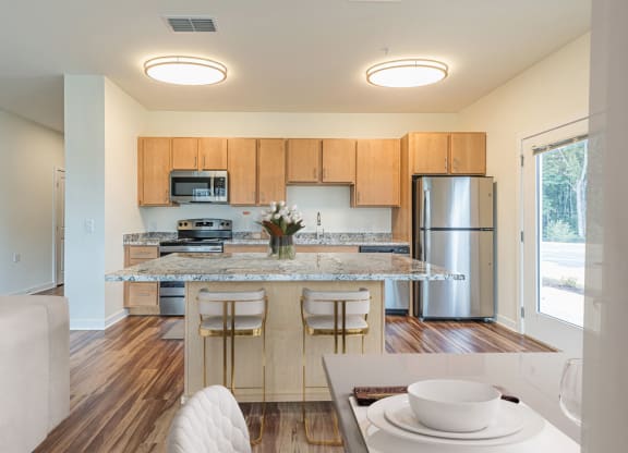 Dominium-Preserve at Peachtree Shoals-Virtually Staged Kitchen